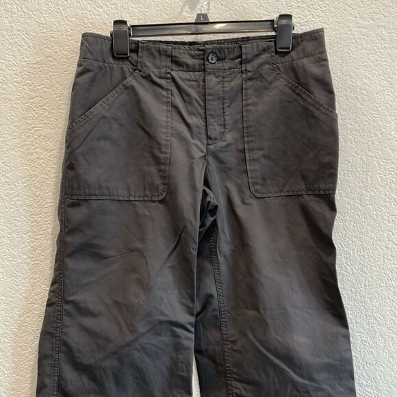 Tommy Hilfiger Black Wide Leg Cargo Pants Size 10 - Picture 2 of 7